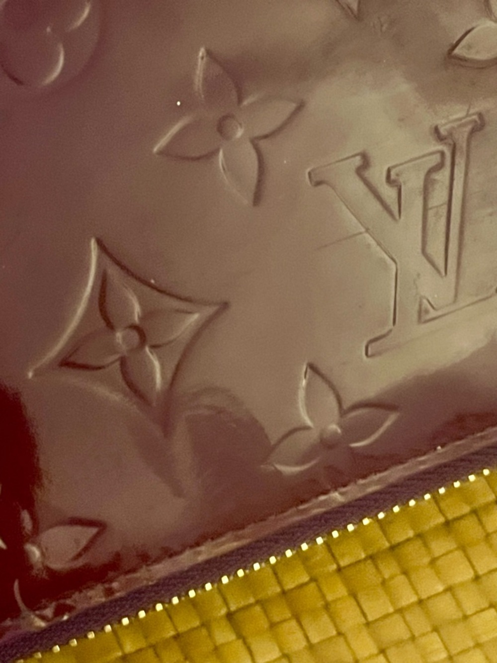 Pre-owned LV Amarante Monogram Vernis Zippy Wallet Purple Patent Leather - Picture 16 of 16